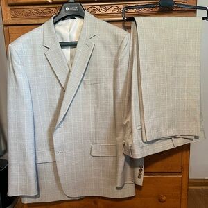 Haggar Men’s Tan Suit - 50R